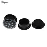 Miqiao 2pc Acrylic Flesh Tunnels Ear Plugs Gauges Earrings