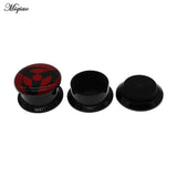 Miqiao 2pc Acrylic Flesh Tunnels Ear Plugs Gauges Earrings