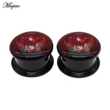 Miqiao 2pcs Christmas Ear Gauges Earring Plugs 4mm-25mm