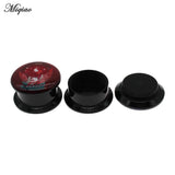 Miqiao 2pcs Christmas Ear Gauges Earring Plugs 4mm-25mm