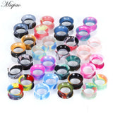 Miqiao 2pcs Silicone Ear Expander, Body Piercing Jewelry