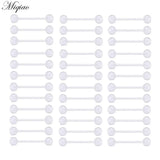 36pcs Soft Rod Luminous Ball Body Piercing Jewelry Set