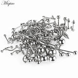 Miqiao 85pcs Stainless Steel Nose Nail Set