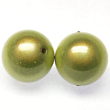 20 MM Magic Perle Round Spacer Acrylic Loose Beads