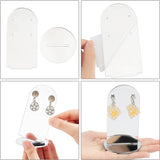 Acrylic Ear Stud Display Card With 2 Holes - Jewelry Organizer