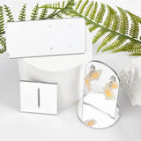 Acrylic Ear Stud Display Card With 2 Holes - Jewelry Organizer