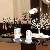 Acrylic Ear Stud Display Card With 2 Holes - Jewelry Organizer