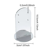 Acrylic Ear Stud Display Card With 2 Holes - Jewelry Organizer