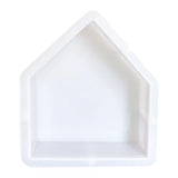 House Shaped Crystal Ornament Silicone Molds for Mirror Epoxy Resin