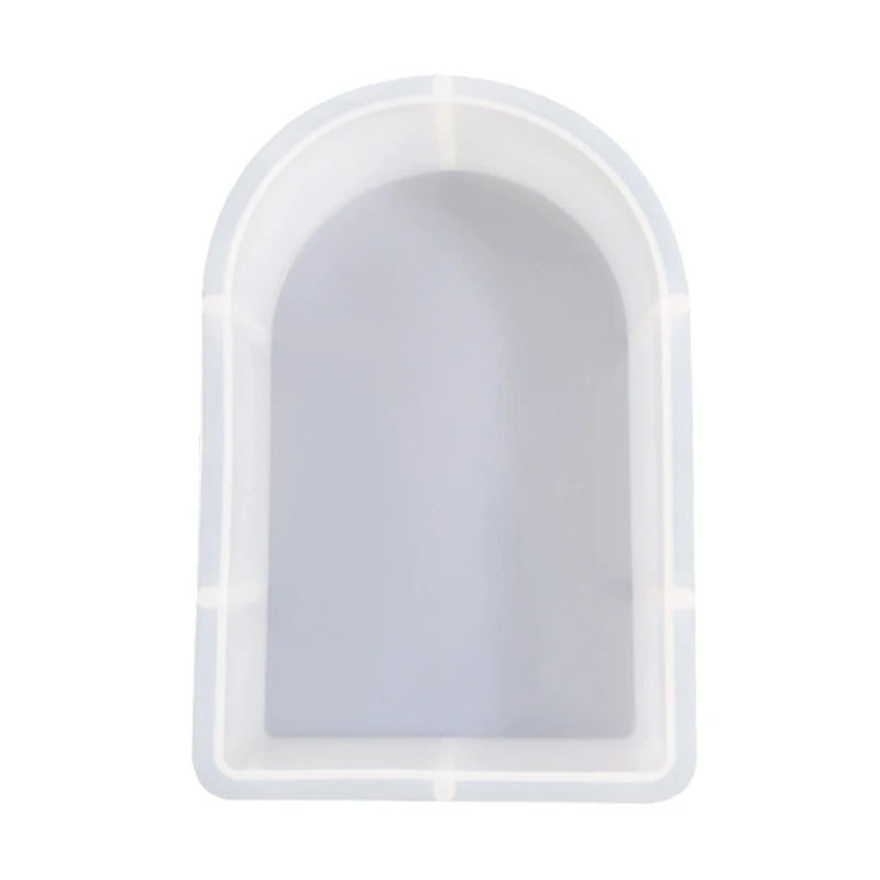 House Shaped Crystal Ornament Silicone Molds for Mirror Epoxy Resin