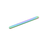 Stainless Steel Round Corner Blank Strip Charms for Cuff Rings 10PCS