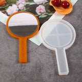Mirror Silicone Mold DIY Crystal Epoxy Resin Casting Mould Heart/Square/Round