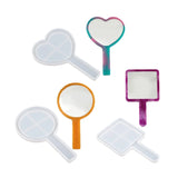 Mirror Silicone Mold DIY Crystal Epoxy Resin Casting Mould Hearts