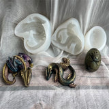 Dragon Egg Clay Epoxy Silicone Mold for DIY Crafts