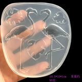 Tropical Plant Leaf UV Glue Jewelry Decoration