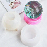 Crystal Ball Base Mold - Polygon Ice Hockey Mold
