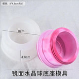 Crystal Ball Base Mold - Polygon Ice Hockey Mold