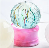 Crystal Ball Base Mold - Polygon Ice Hockey Mold