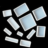 Mirror Geometry Silicone Mold DIY Epoxy Plastic Mirror Craft Jewelry