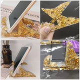 Mirrored Tray DIY Resin Mold Tablet Bracket Stand