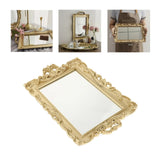 Vanity Display Tray Makeup Mirror Jewelry Organizer