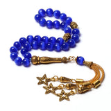Misbaha Tespih Cat Eye Crystal Stone Islamic Rosary