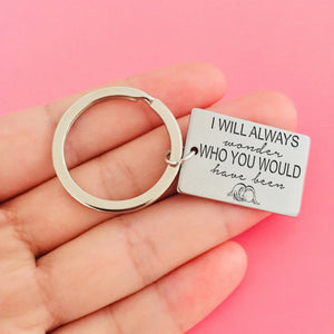 Miscarriage Gift Loss Of Baby Stainless Steel Keychain