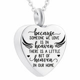 Dog Paw Life Tree Heart Angel Cremation Jewelry Keepsake Memorial Urn Necklace