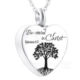 Dog Paw Life Tree Heart Angel Cremation Jewelry Keepsake Memorial Urn Necklace