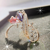 Lily Flower Rhinestone Brooch Pin for Women Wedding Jewelry