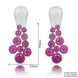Gorgeous Red Dangle Earrings for Women