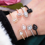 Missvikki High HOT Bangle Gorgeous Bracelet for Women Wedding Party Jewelry