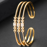 Missvikki Wide Bangle For Women Wedding Bracelet