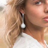 Missvikki Long Dangle Earrings for Bridal Wedding