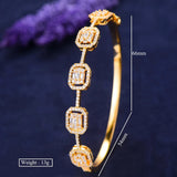 Missvikki Summer Stackable Bangle Full CZ Dubai Bracelets