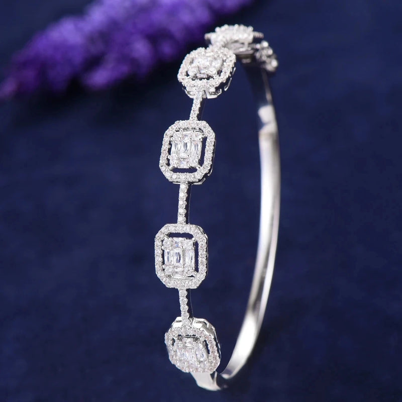 Missvikki Summer Stackable Bangle Full CZ Dubai Bracelets