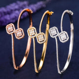 Missvikki Summer Stackable Bangle Full CZ Dubai Bracelets