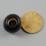 Missxiang 12MM 17MM Mixed Colors Round Wooden Beads Large Hole Loose Ball Beads