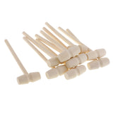 20Pcs Mini Wooden Hammer for Kids Jewelry Making