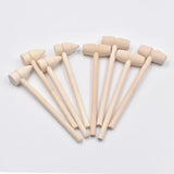 20Pcs Mini Wooden Hammer for Kids Jewelry Making