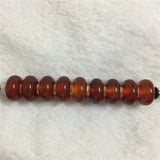 925 Silver Pink Quartz Tiger Eye Stone Charm Bead for Bracelet Jewelry
