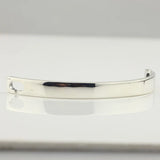Mistletoe 925 Sterling Silver Bangle Link Bracelet
