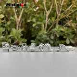 925 Sterling Silver Bear Picnic Basket Mistletoe Charm Bead