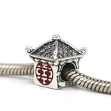 925 Silver Mistletoe Charm for European Bracelet