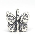 925 Silver Mistletoe Butterfly Charm