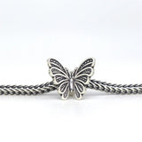 925 Silver Butterfly Spacer for European Jewelry