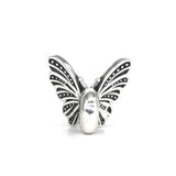 925 Silver Butterfly Spacer for European Jewelry