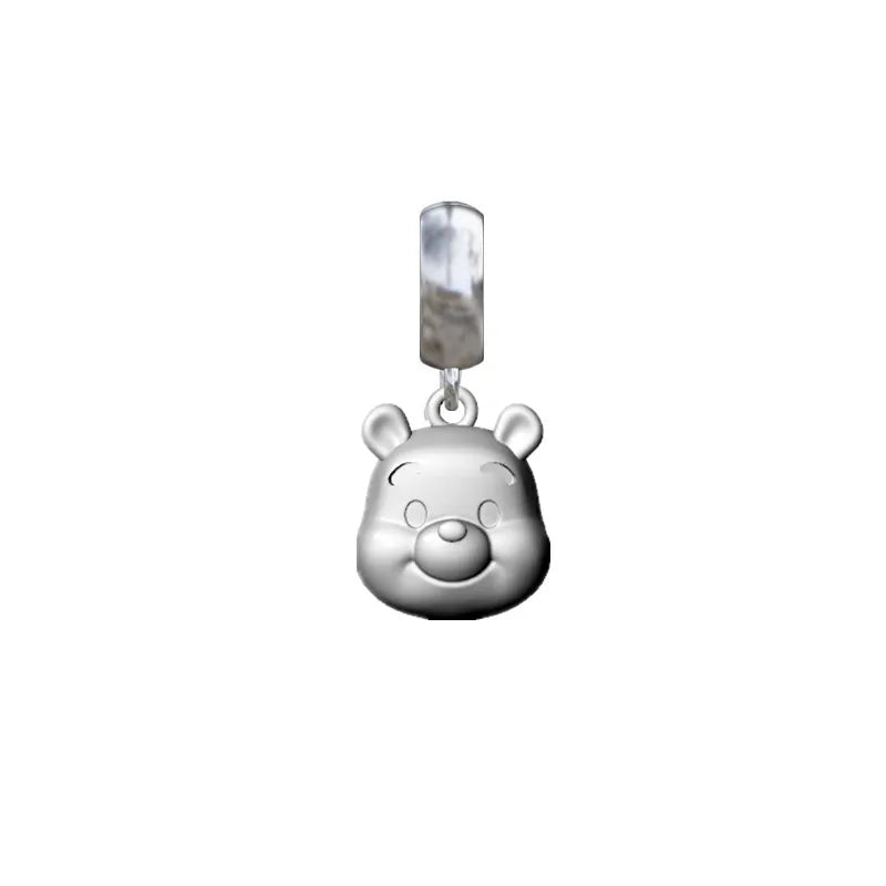 925 Sterling Silver Cartoon Animals Dangle Pendant Charm