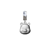 925 Sterling Silver Cartoon Animals Dangle Pendant Charm