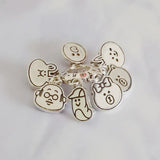 Mistletoe 925 Silver Cartoon Charm Bead European Jewelry